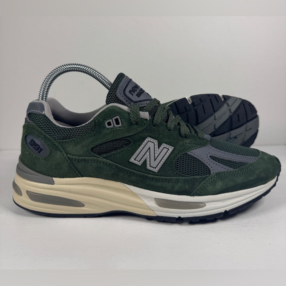 New Balance 991v2 Green Kombu U991GR2 Size 7.5 US, Made in England